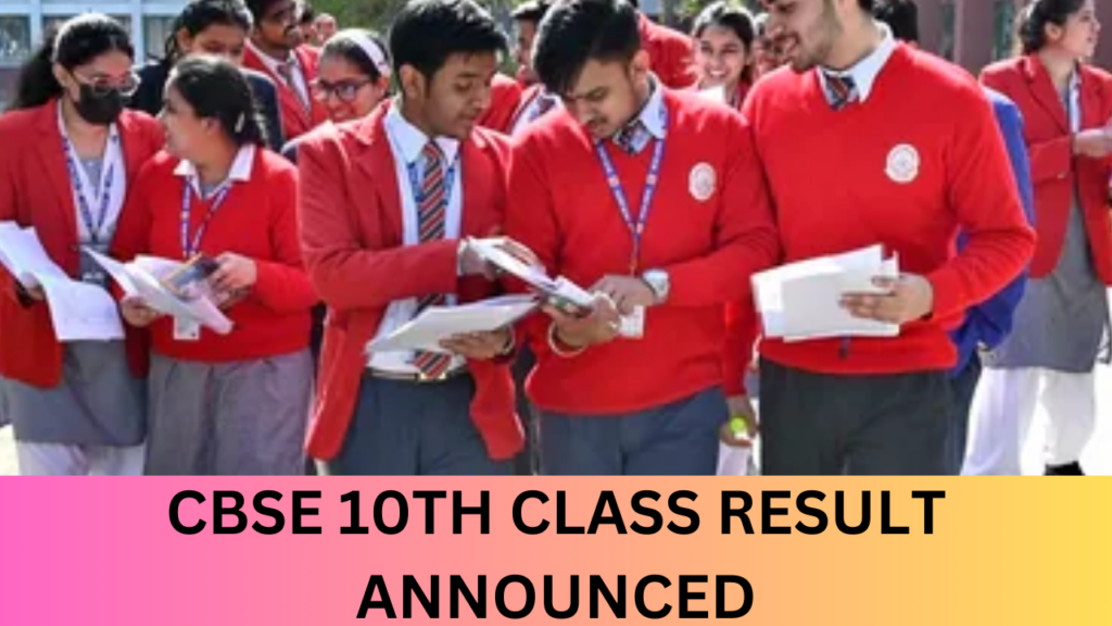 CBSE 10th result 2024