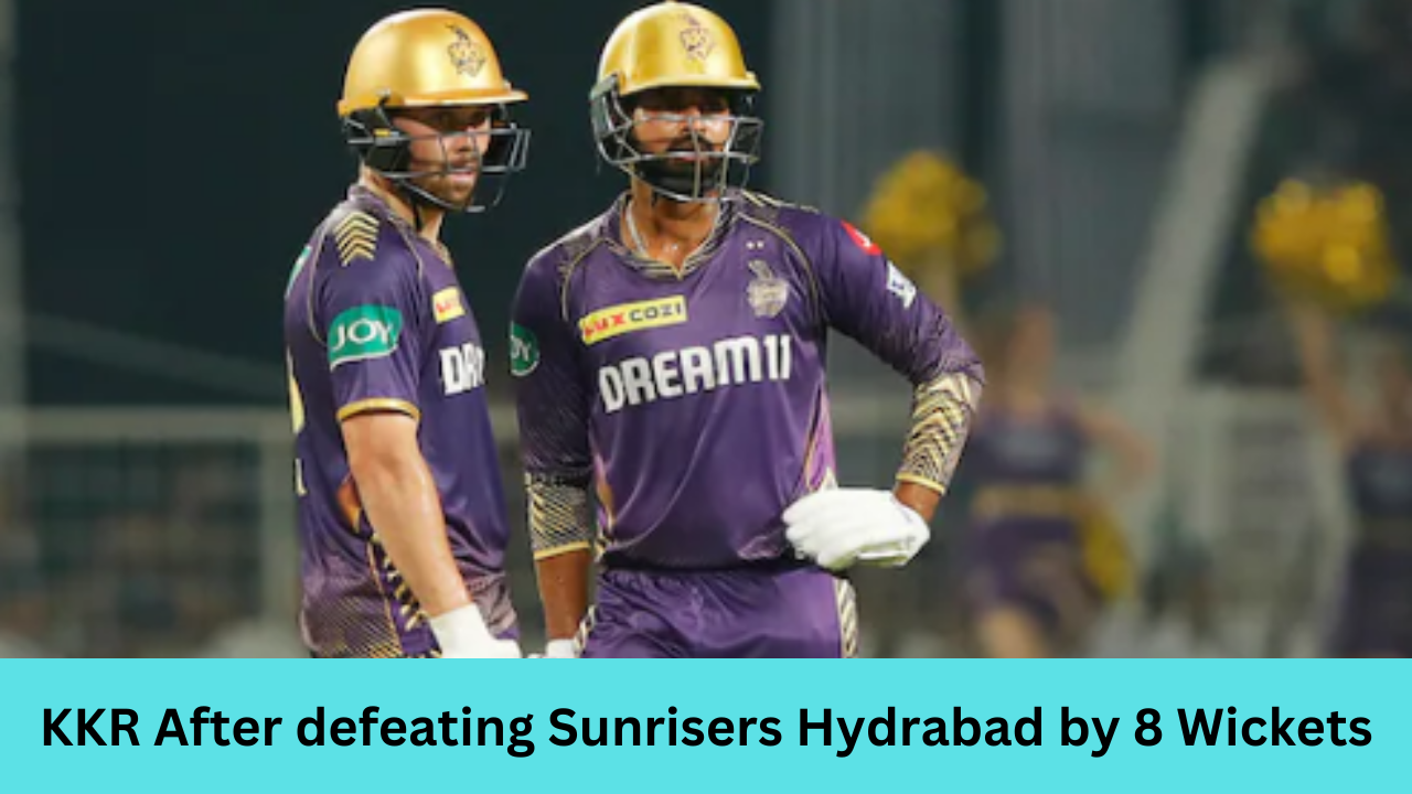 IPL 2024 KKR VS Sunrisers Hydrabad